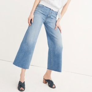 Madewell Wide-Leg Crop Jeans